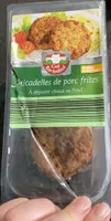 Fricadelles de porc frites