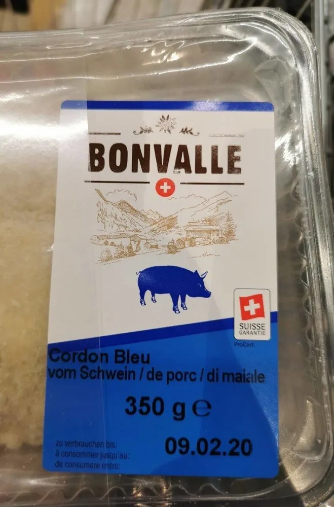 Cordon bleu / de porc