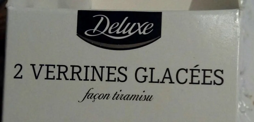 Verrines glacées façon tiramisu