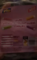 Saure gefüllte Fruchtgummi