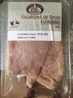Escalopes de dinde a la milanaise