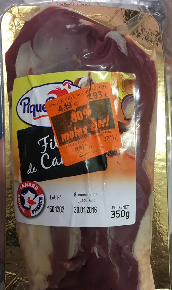 Filet de canard