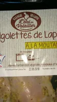 Gigolettes de lapin  à la moutarde