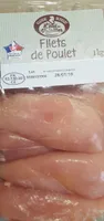 Filet de poulet jaune sans peau