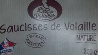 Saucisses de volaille