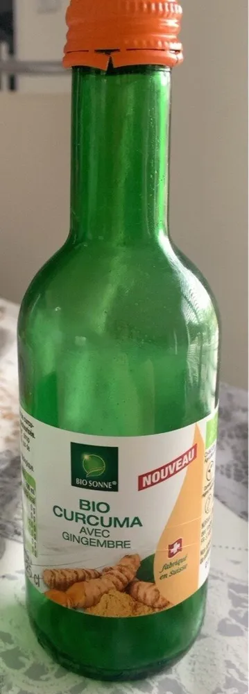 Bio curcuma avec gingembre