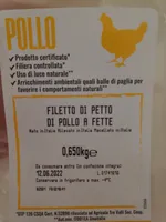 Filetto di petto di pollo a fette