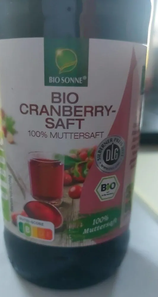 Bio cranberry-saft