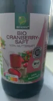 Bio cranberry-saft