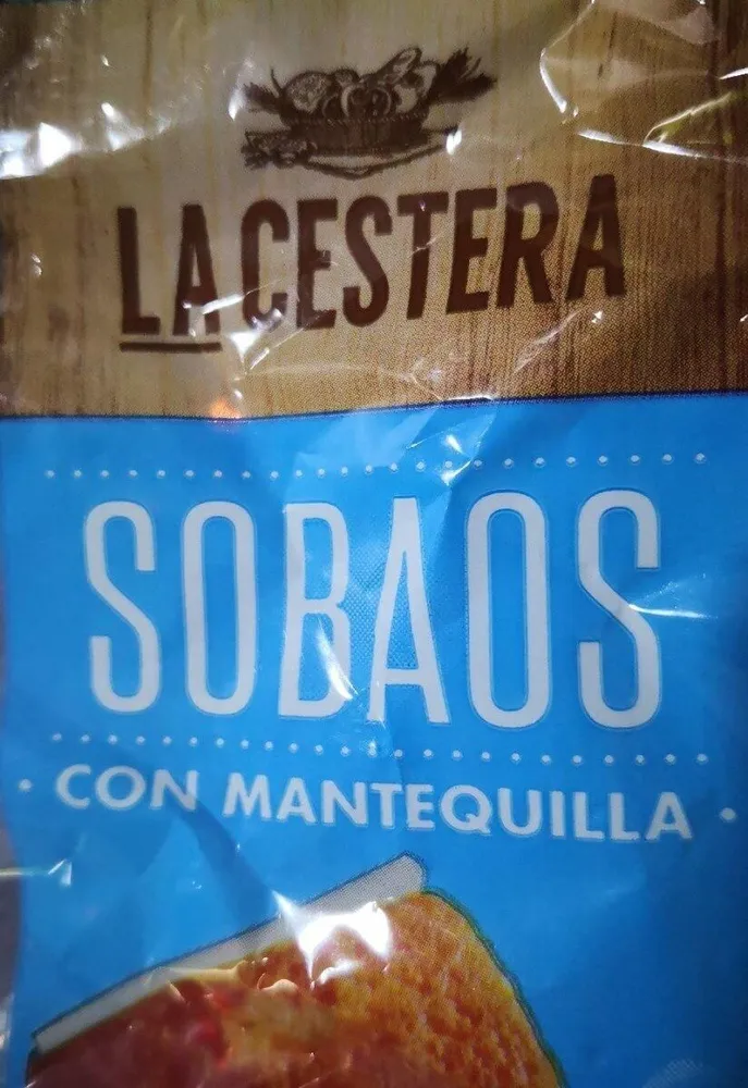 Sobaos con mantequilla