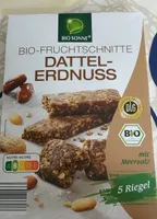 Bio-Fruchtschnitte Dattel-erdnuss