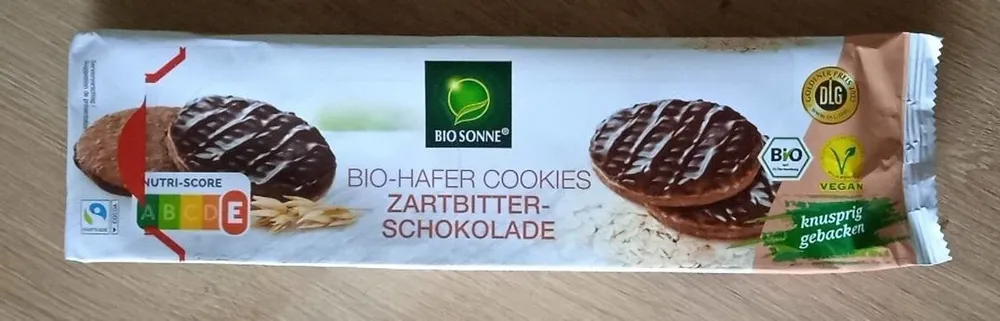 BIO-HAFER COOKIES ZARTBITTER-SCHOKOLADE