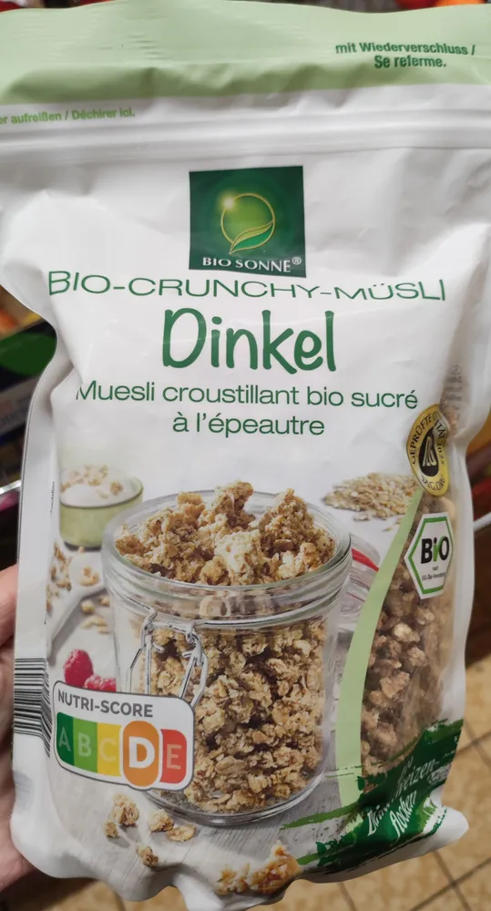 Bio-Crunchy-Müsli Dinkel