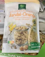 BIO-CRUNCHY-MÜSLI Mandel-Orange