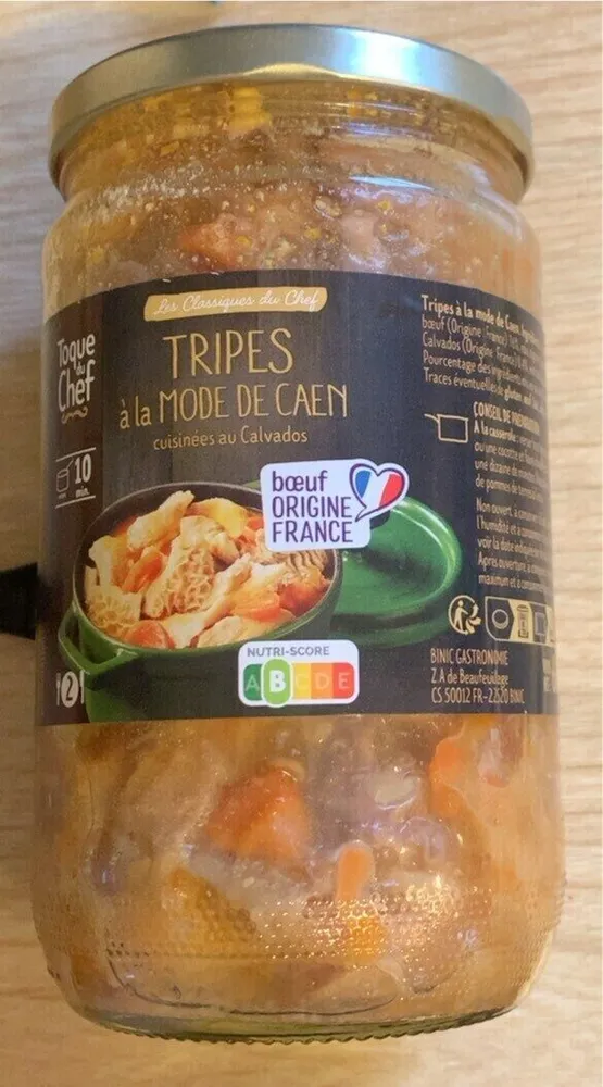 Tripes a la mode de caen