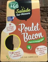 Salade sur mesure poulet bacon