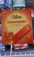 Strawberry Ice Lollies Doos 12 Stuks (gelatelli)