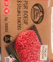 Pur boeuf 8 steaks hachés