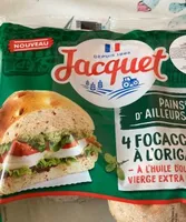 I Ben d’ailleurs 4 focaccias à l’origan