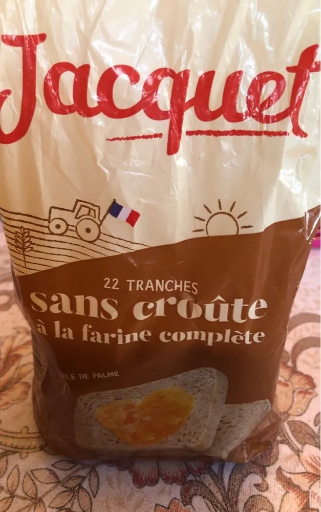 Sans croute à la farine compléte