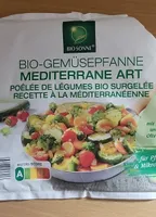 Poêlée de légumes bio surgelées