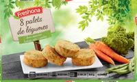 Palets choux romanesco, haricots verts, carottes