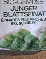 Junger Blattspinat