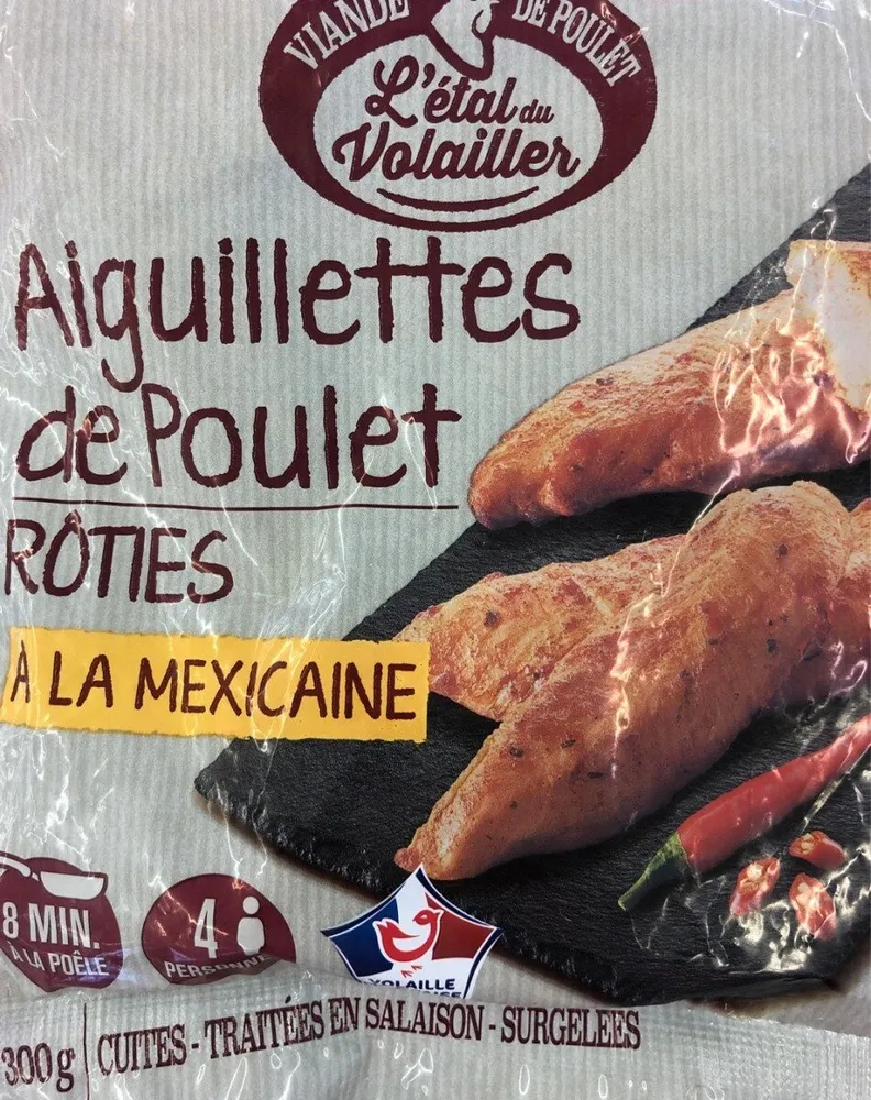 Aiguillettes de poulet rôties à la mexicaine