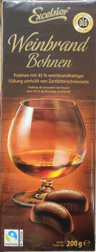 Weinbrand Bohnen