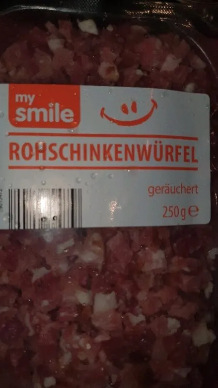 Rohschinkenwürfel