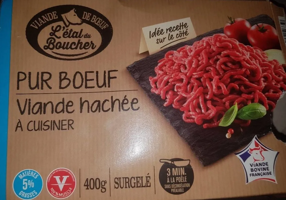 Viande hachée à cuisiner