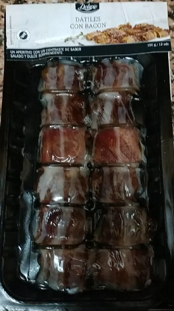 Datiles con bacon