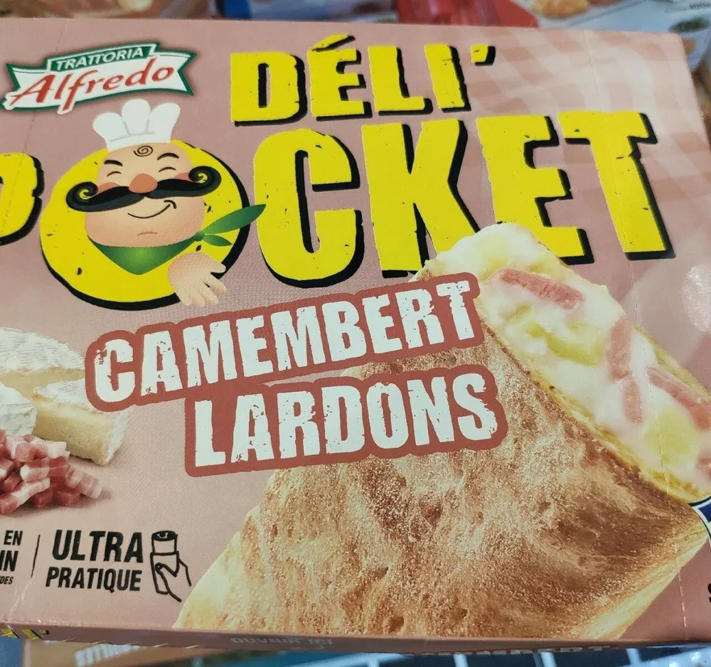 DELI'POCKET Camembert Lardons