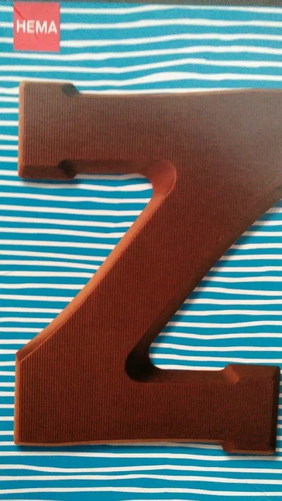 Lettres au chocolat au lait