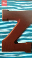 Lettres au chocolat au lait
