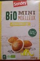 Petits gâteaux au citron et aux graines de pavot bio