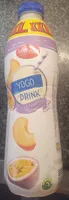 Peach and passion fruit flavour