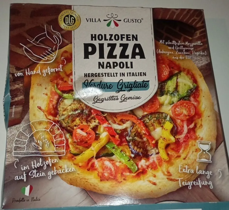 Pizza Napoli - Gegrilltes Gemüse