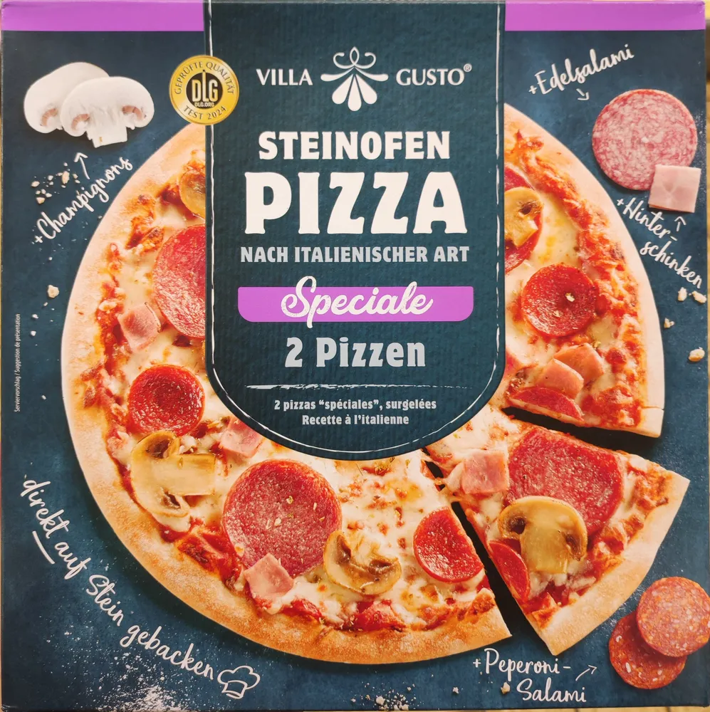 Steinhofen Pizzas Speciale