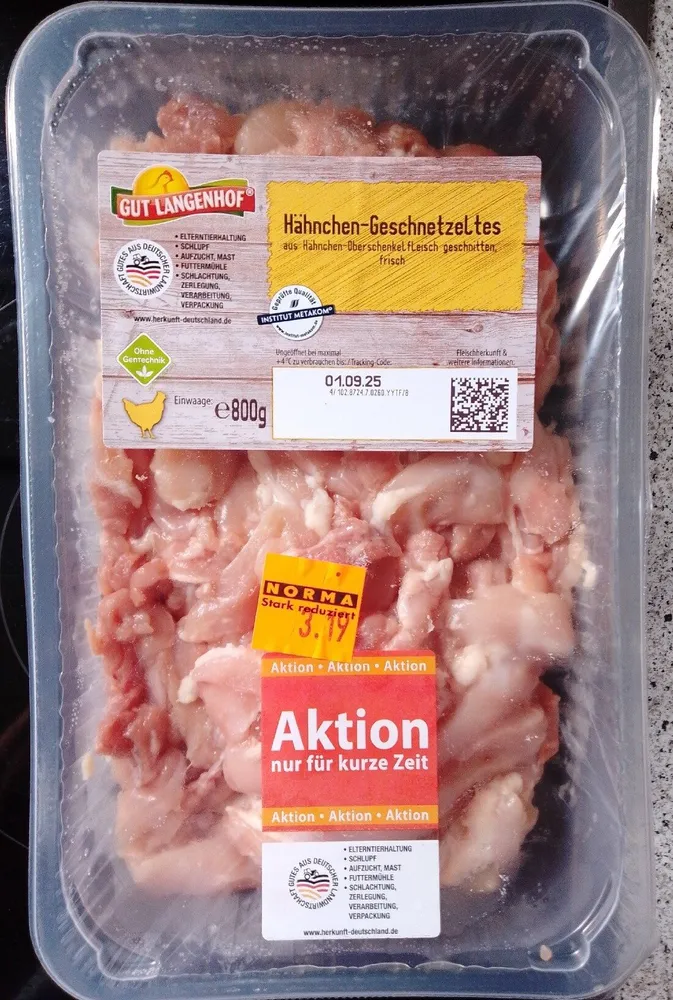 Hähnchen Geschnetzeltes