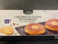 2 magrets de canard en tournedos