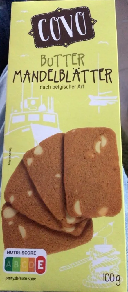Butter Mandelblätter