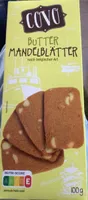 Butter Mandelblätter