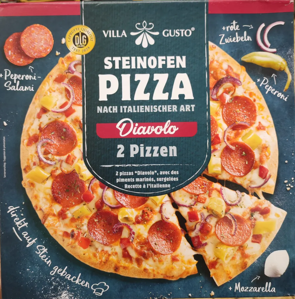 Steinofen Pizza Diavolo
