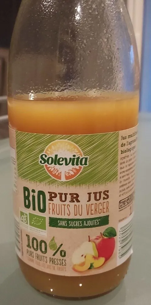Bio pur jus fruits du verger