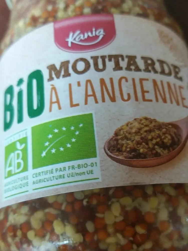 Moutarde à l'ancienne bio