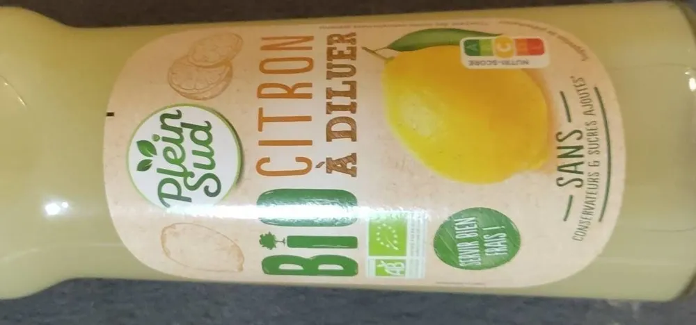 Bio citron plein sud