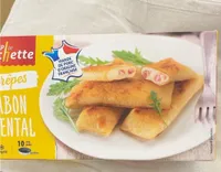 Crepes jambon fromage