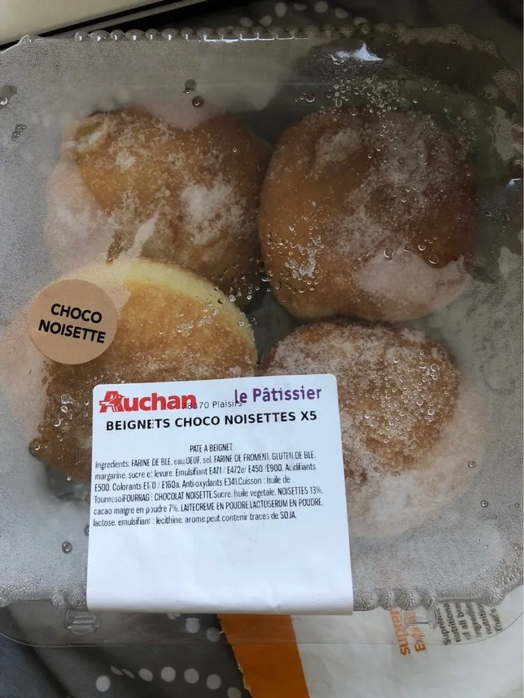 Beignet chocolat noisette