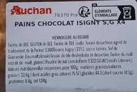 Pain chocolat isigny